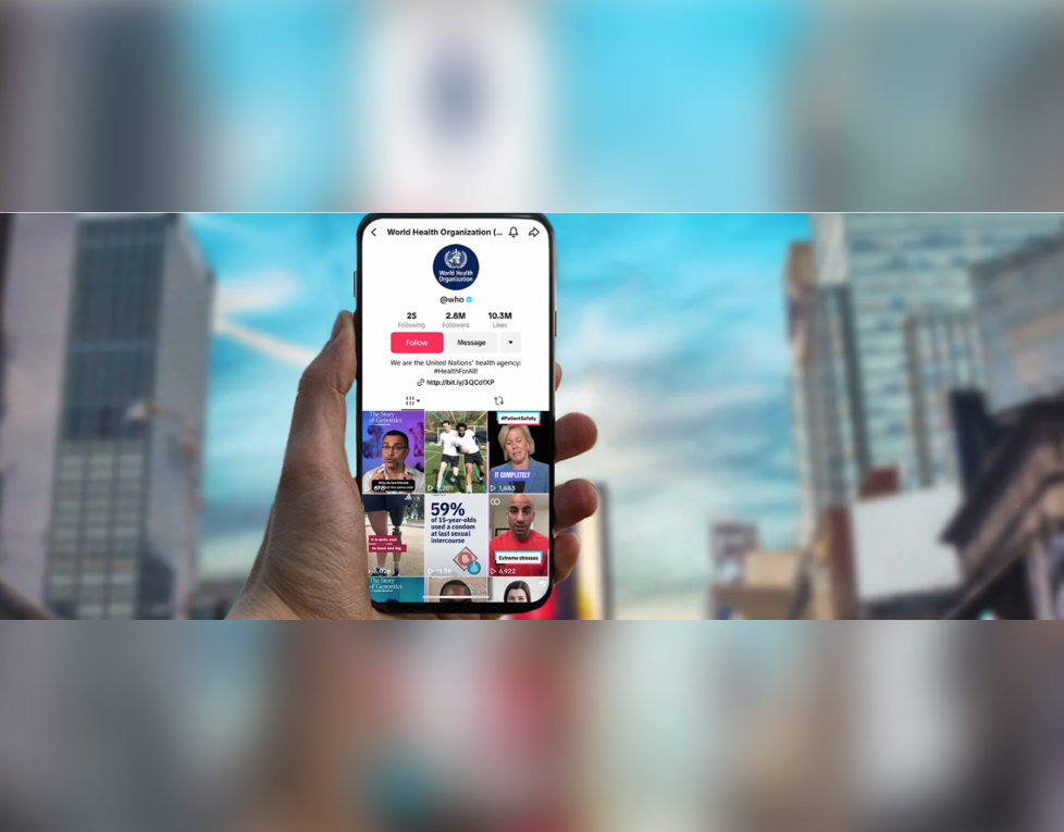 L’OMS et TikTok vont collaborer pour améliorer la diffusion d’informations scientifiquement fondées sur la santé et le bien-être